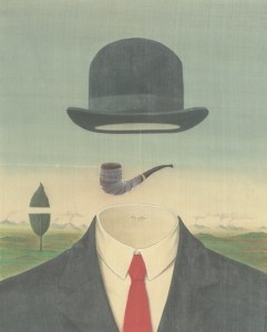 s11、向大师致敬—让马格里特相遇草间弥生 Salute to Masters When  Magritte meet Yayoi Kusama      绢本设色  Ink and Colour Pigment on Silk   49cmx38cm     2014年             款识，JIN SHA 09.2013-thumb-435xauto-2123